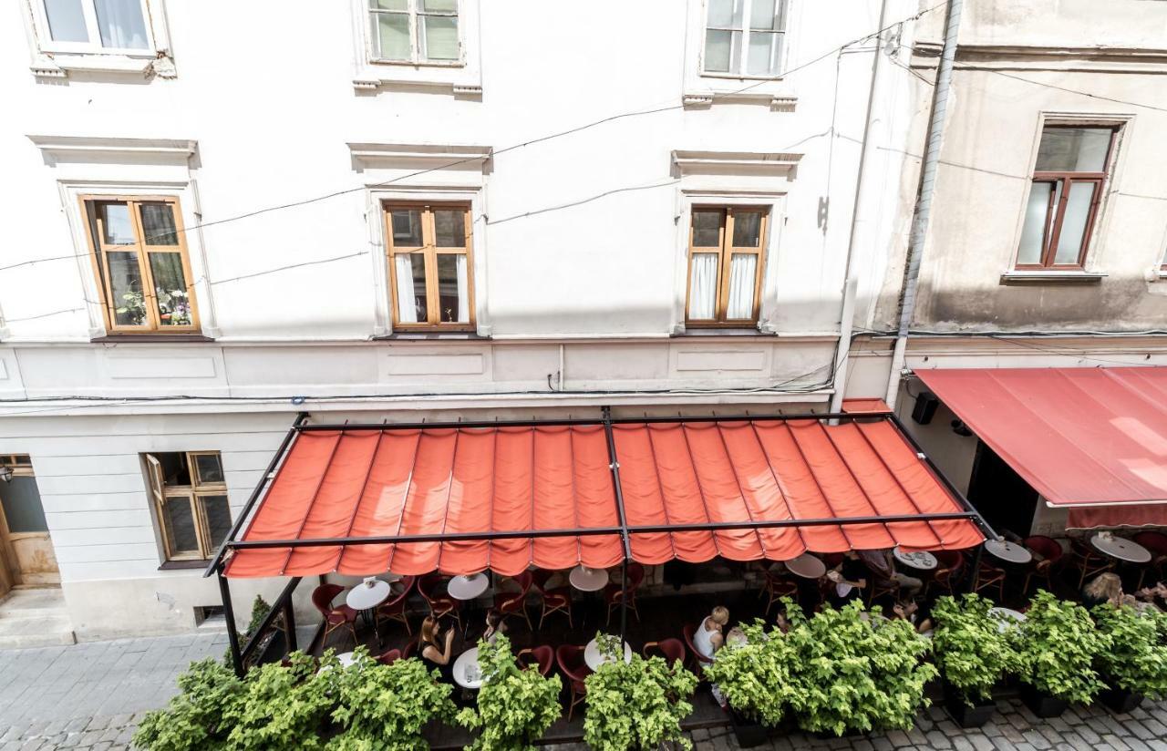 Tut Staroevreyska With Terrace Apartment Lviv Exterior photo